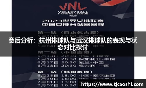 赛后分析：杭州排球队与武汉排球队的表现与状态对比探讨